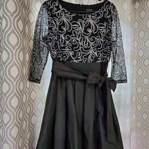 JH evenings black dress